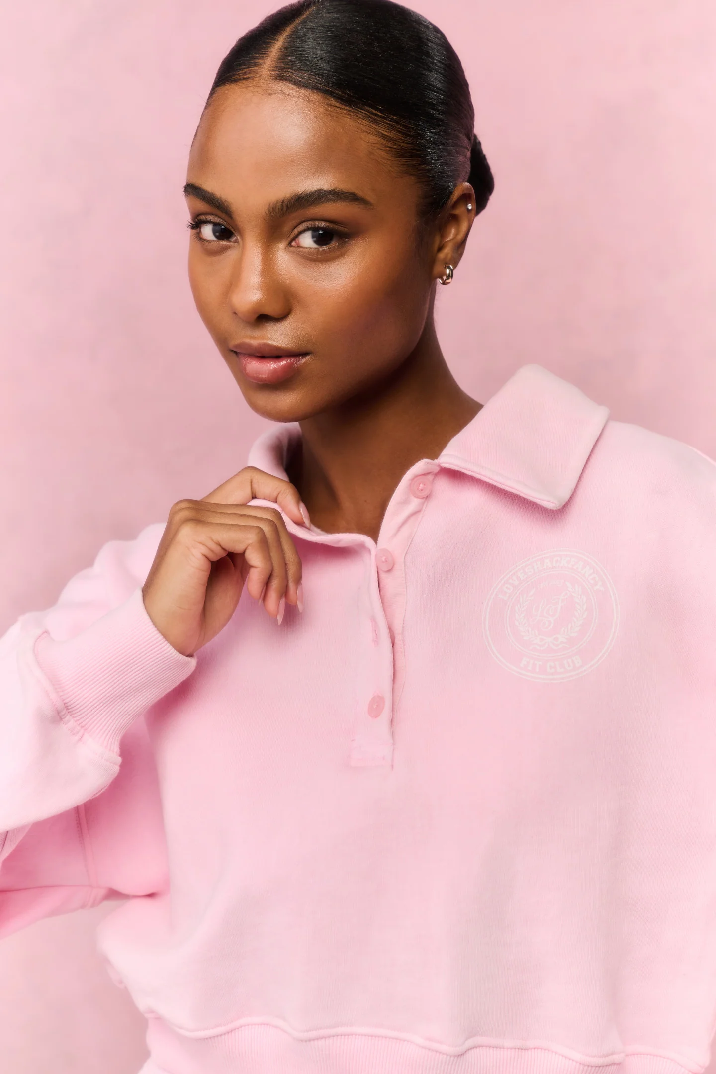 Menzelle Fleece-Polo-Sweatshirt