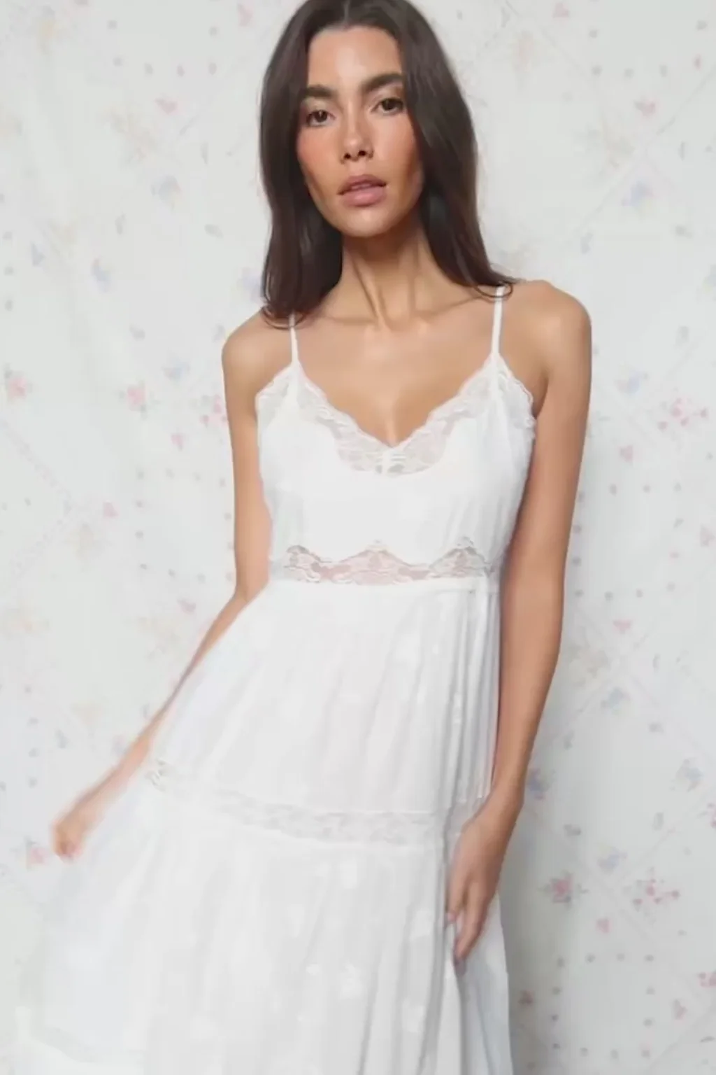 Espa-Bordüren-Maxikleid