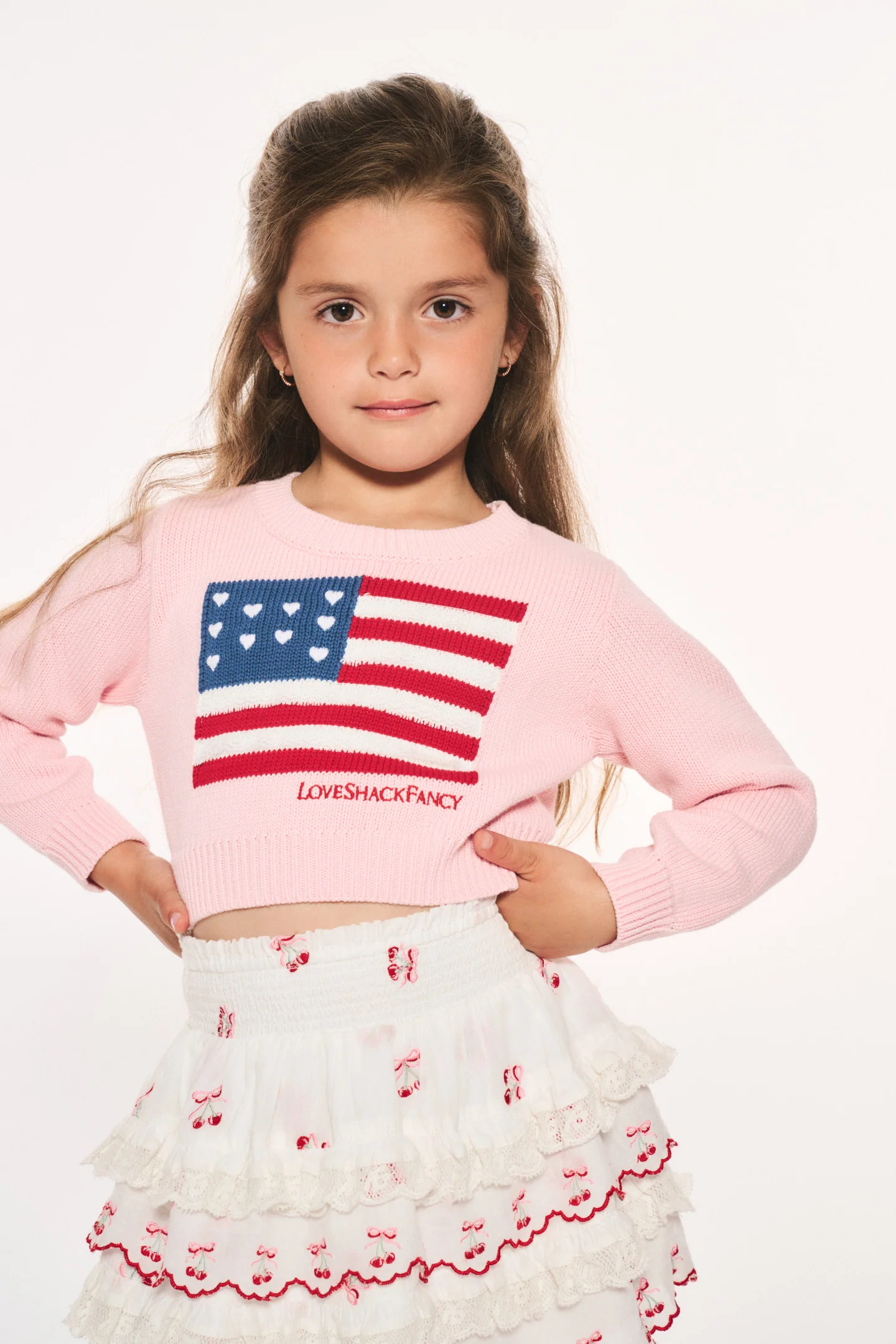Kleines Mädchen Viennetta Heritage Flag Pullover