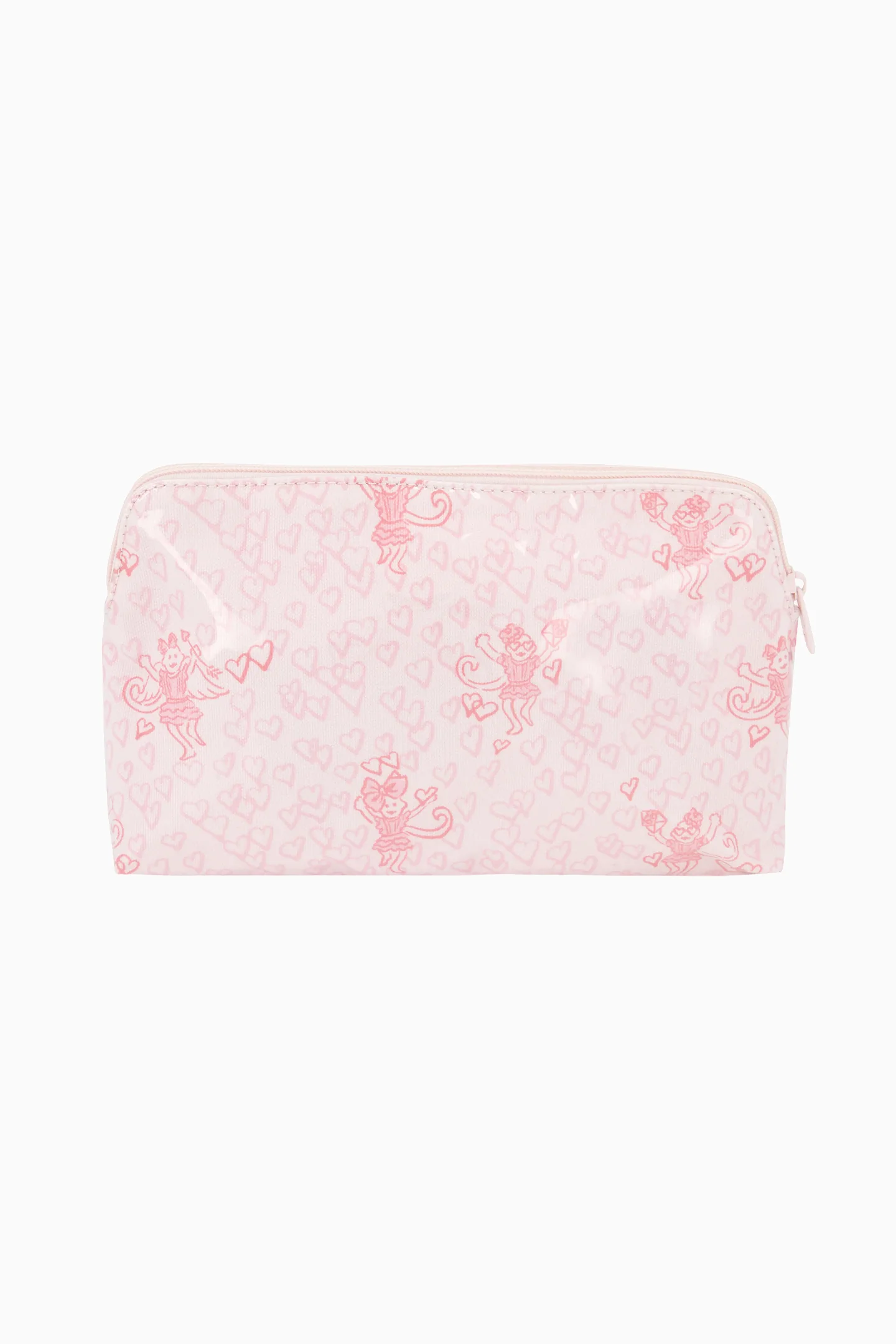 LoveShackFancy x Roller Rabbit große Make-up-Tasche