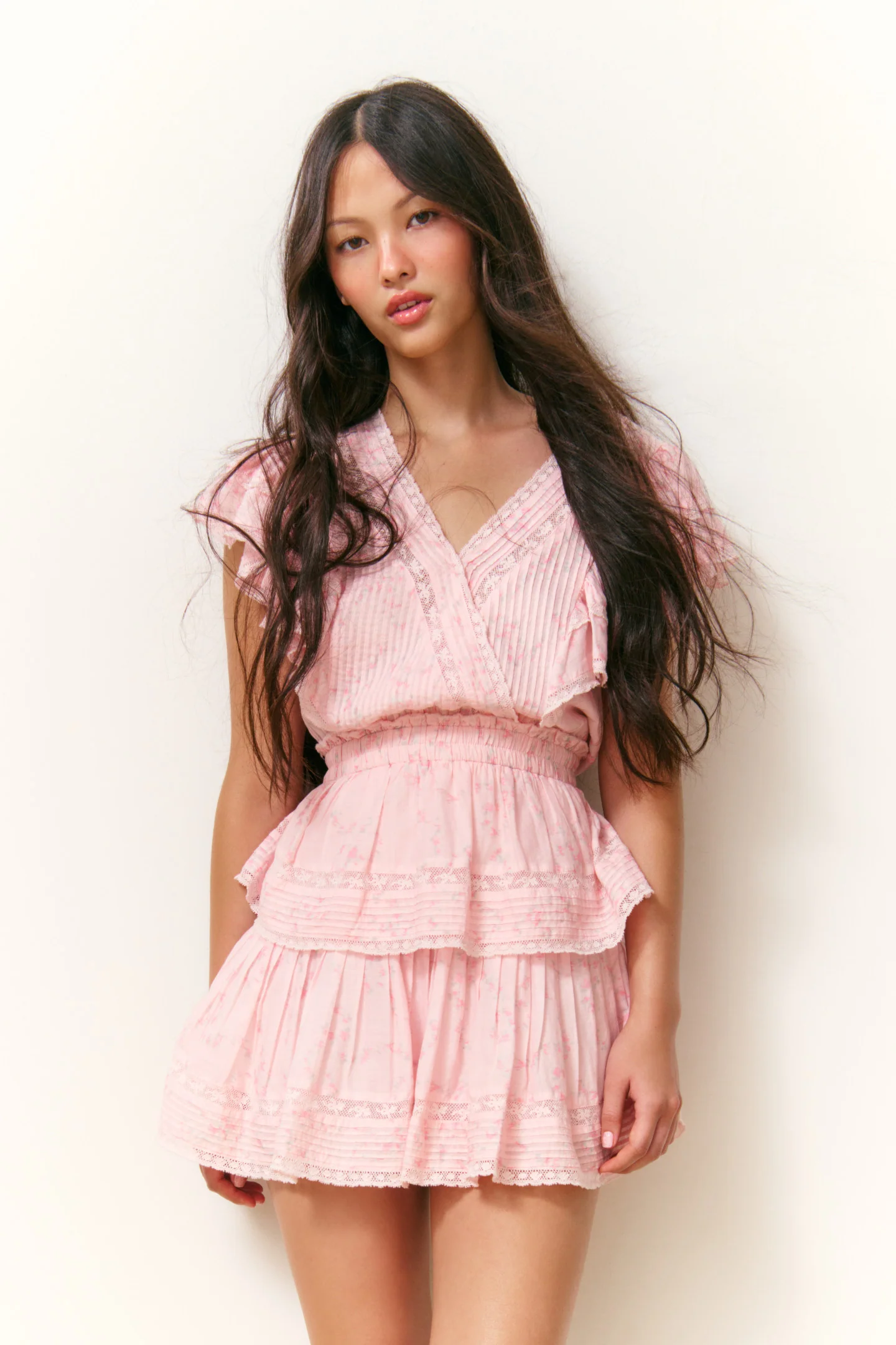 Gwen Luna Rosa Fleur-Kleid