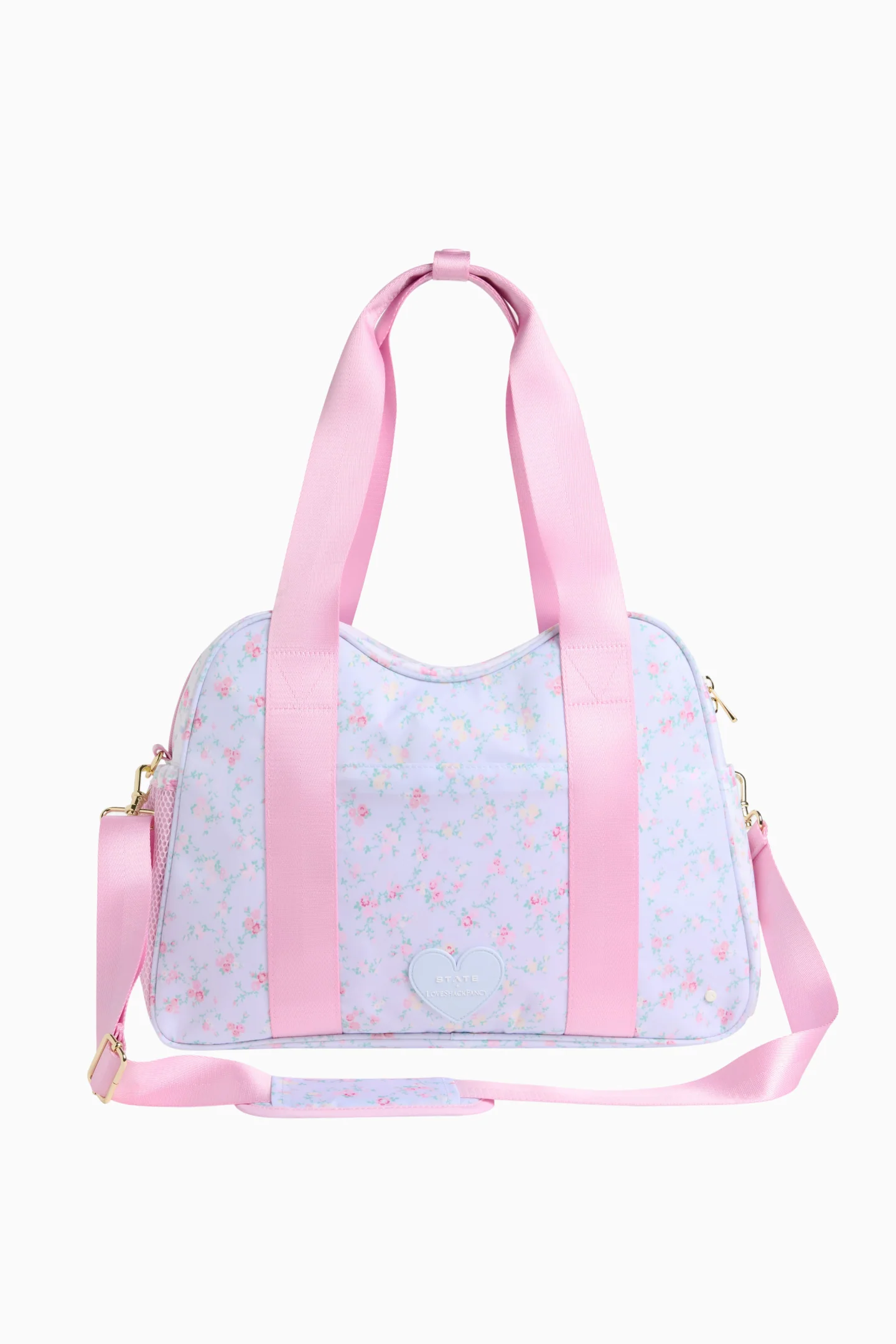 STATE x LoveShackFancy Blumenmuster-Bella-Windel-Tasche
