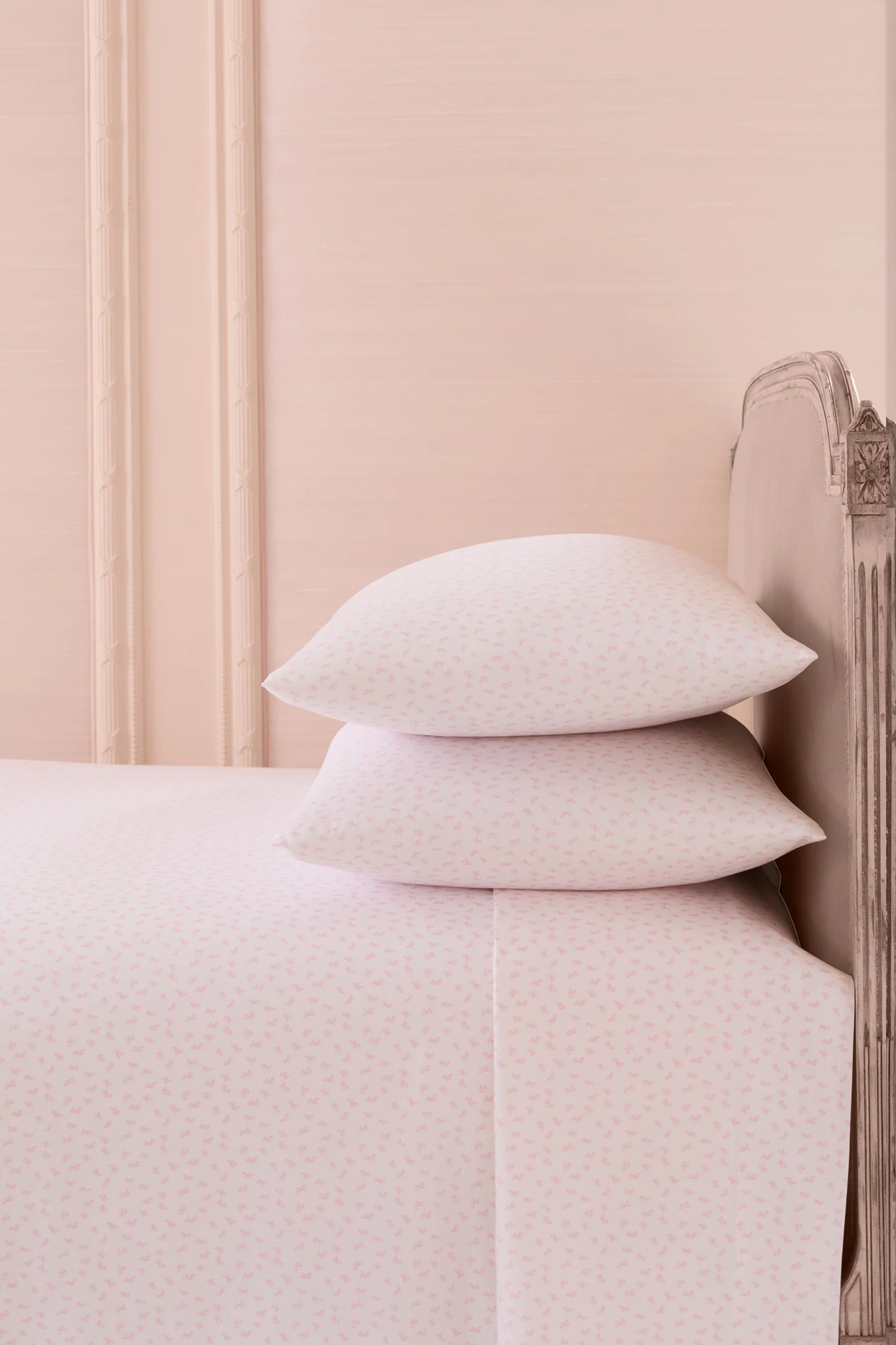 Bedtuch aus bedrucktem Baumwollstoff