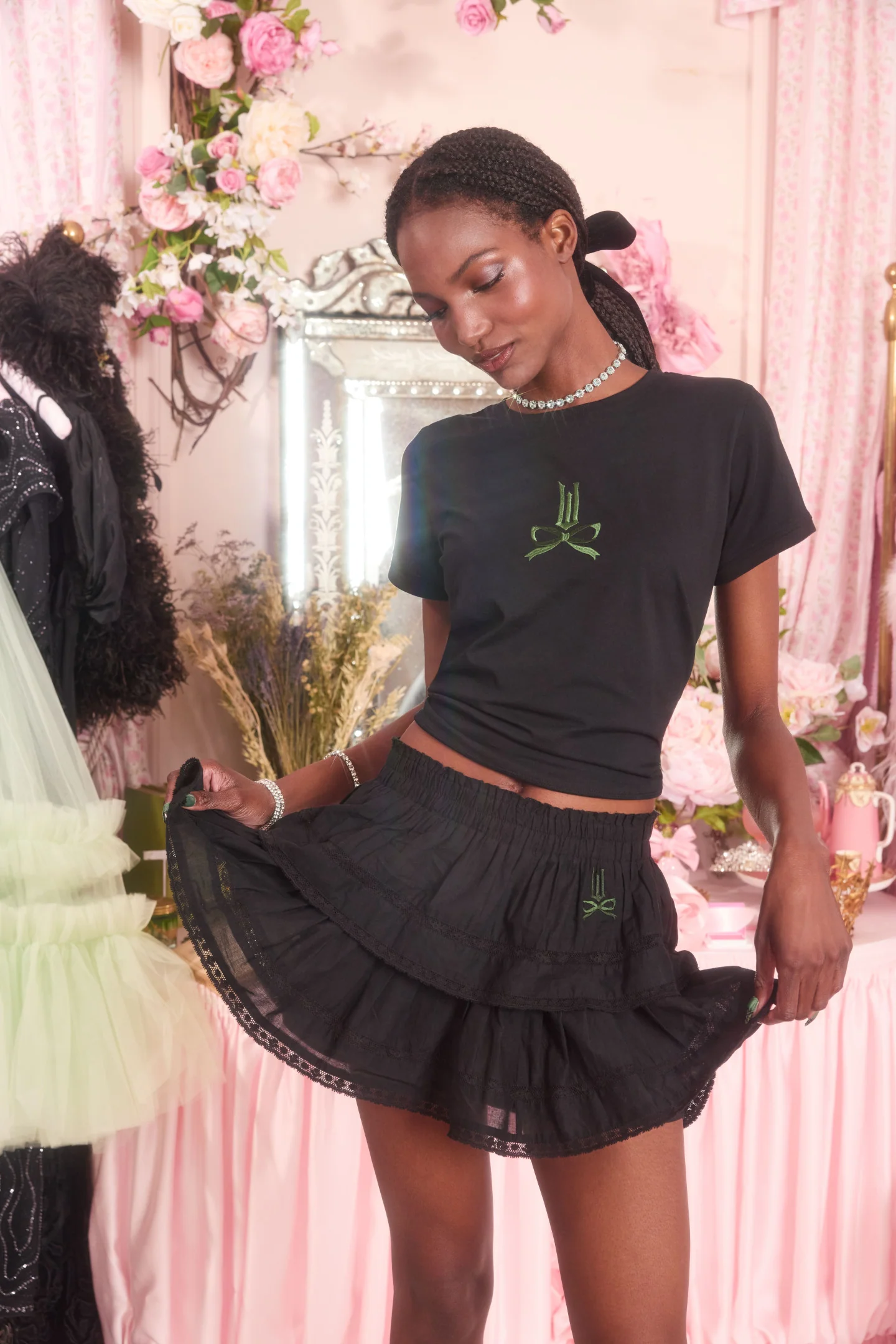 Wicked x LoveShackFancy Ruffle-Mini-Rock