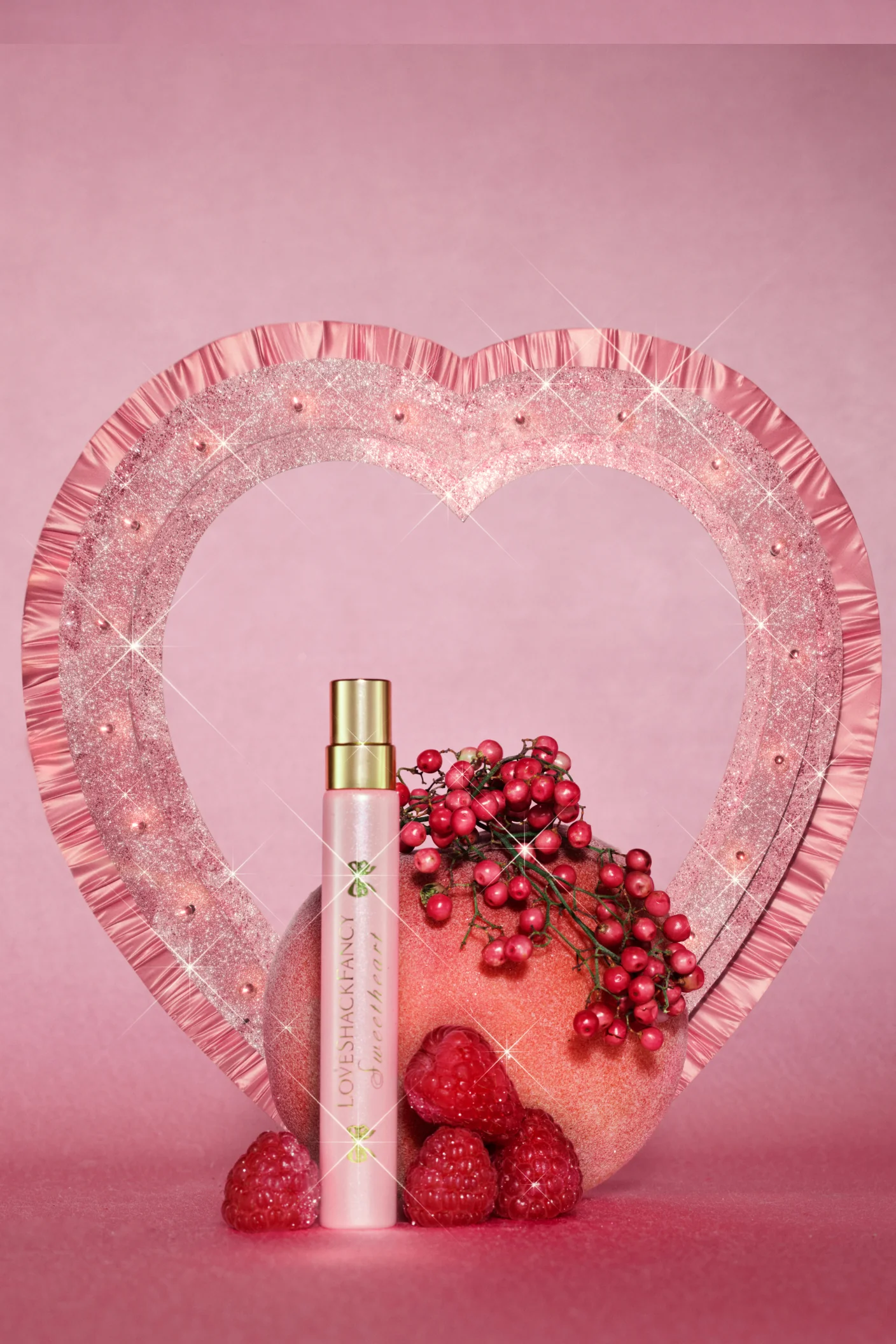 Sweetheart Eau de Parfum Reise-Spray mit Pink Rhabarber und Pfirsich-Musk