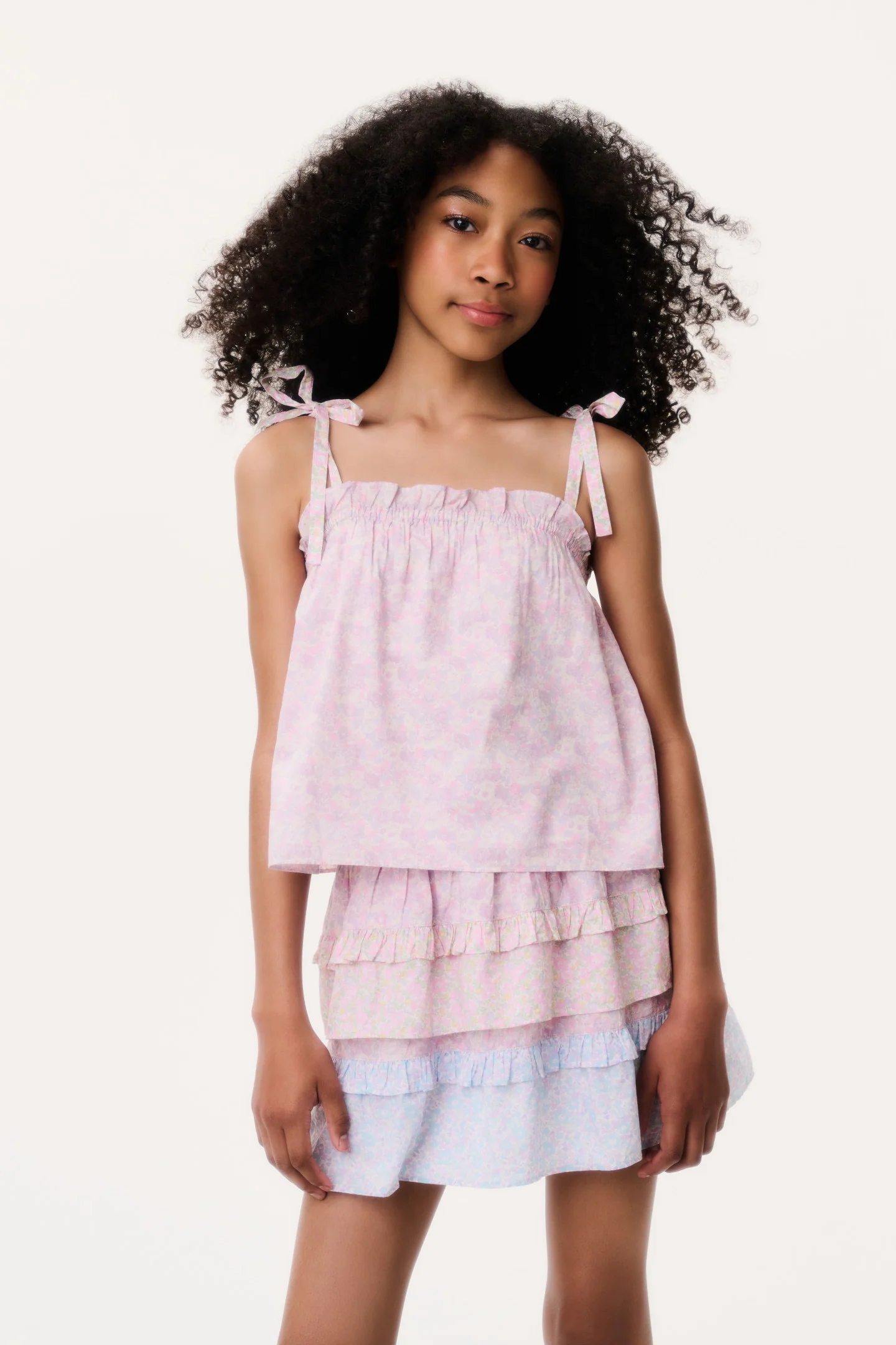 Hergestellt mit Liberty-Stoffen Tween Billie Rock