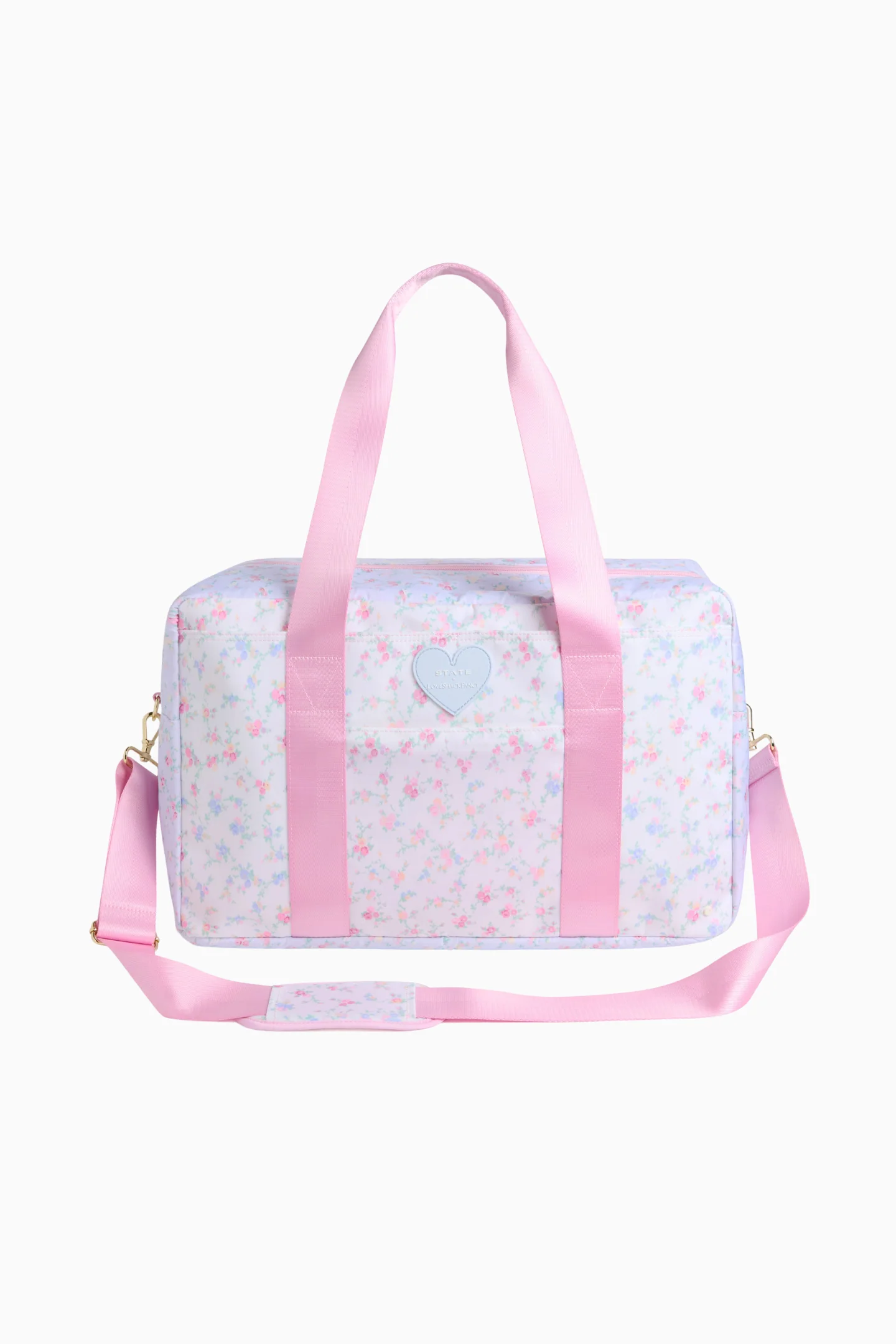 STATE x LoveShackFancy Blumen-Wellington-Wochenendtasche