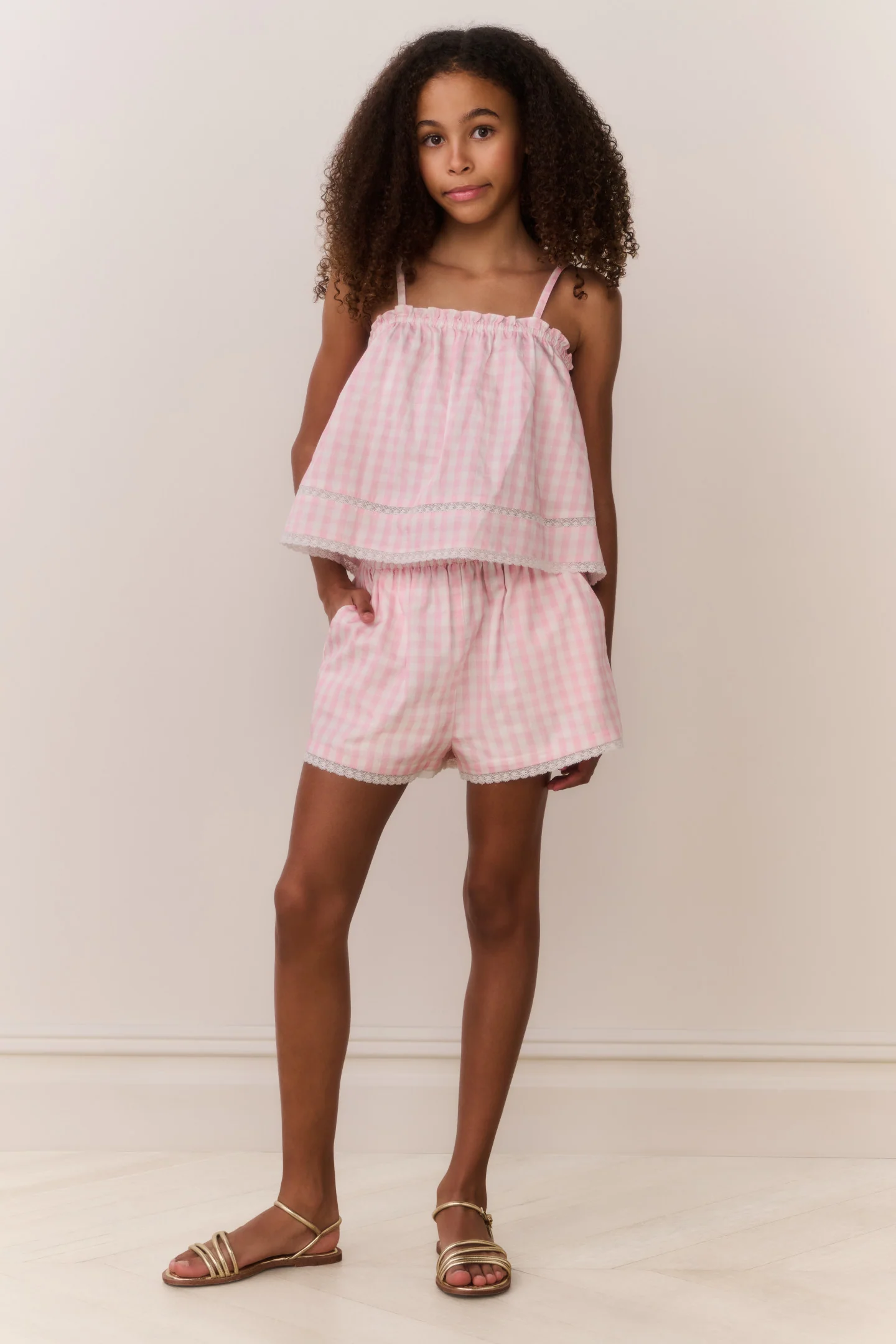 Tween Georgie Gingham-Hose